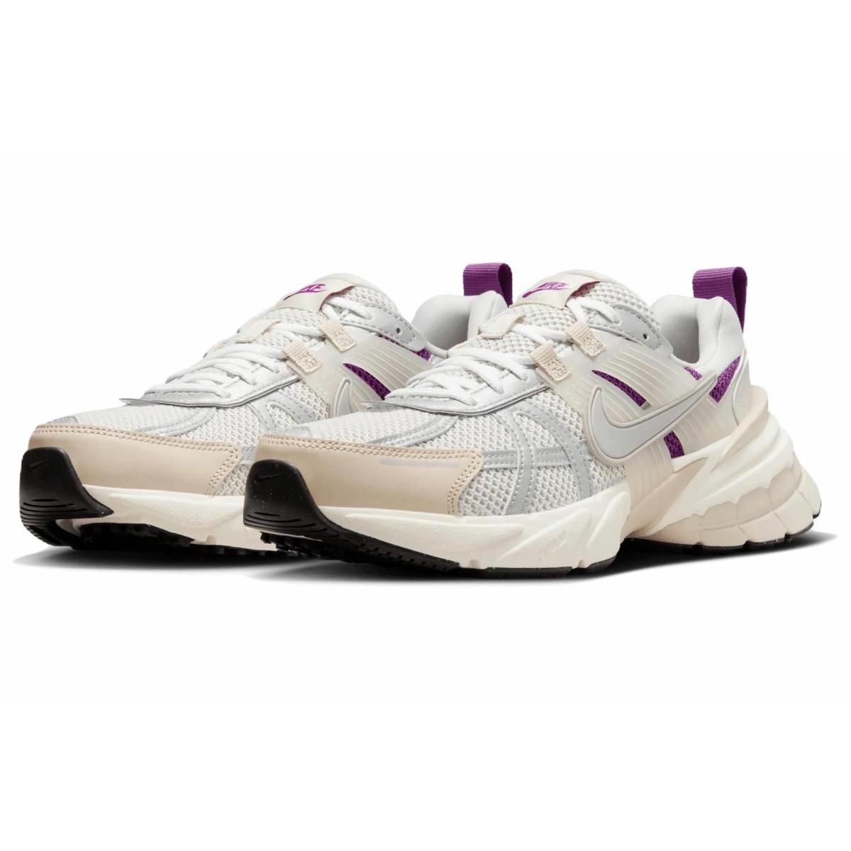 Женские кроссовки Nike V2K Run Silver/White/Purple