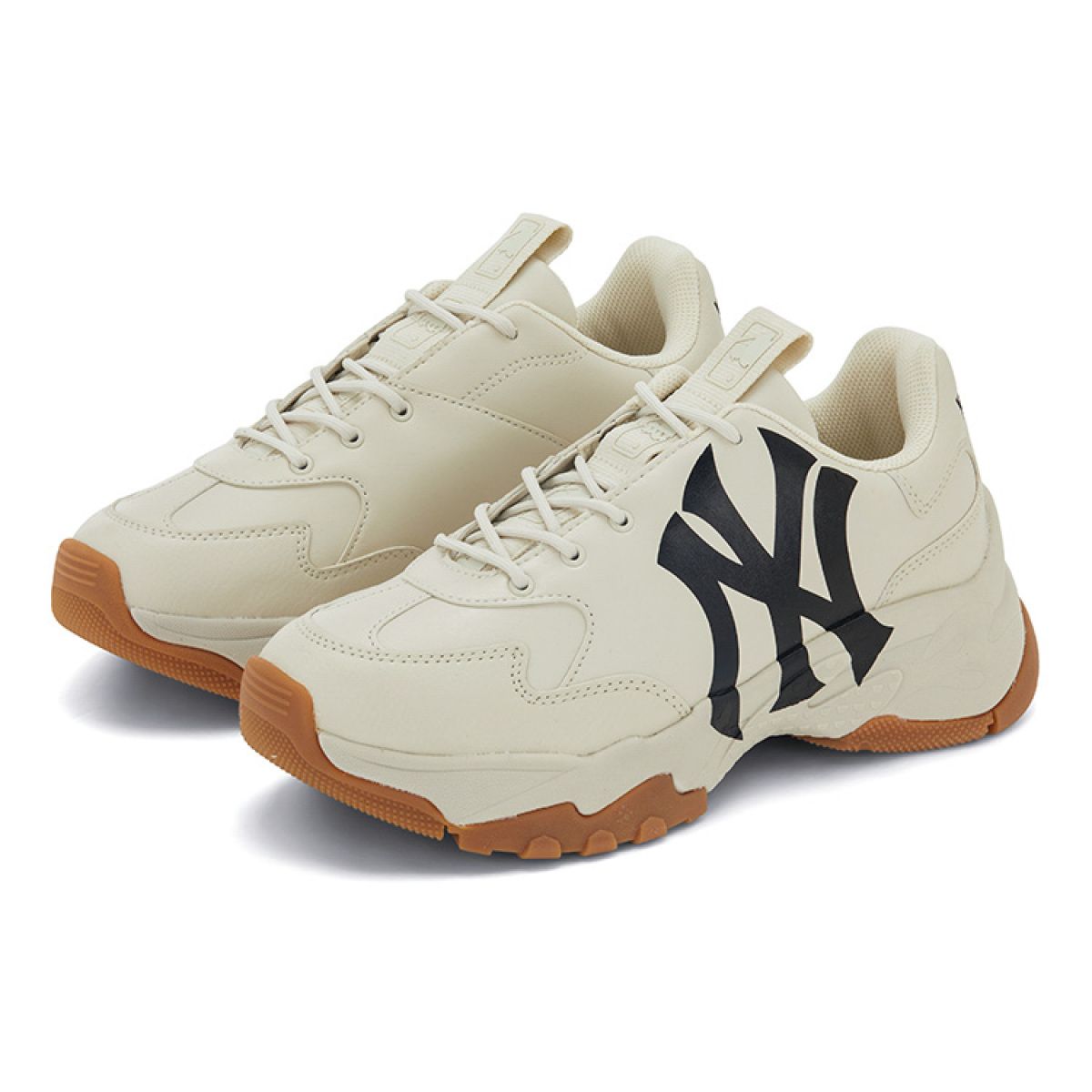 Кроссовки MLB Big Ball Chunky A New York Yankees White/Black