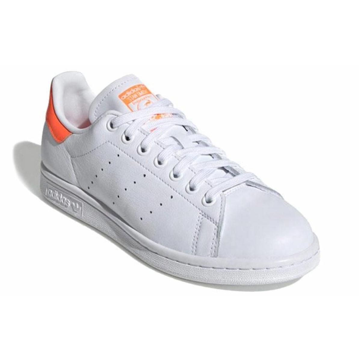 Кроссовки Adidas Originals Stan Smith White/Orange