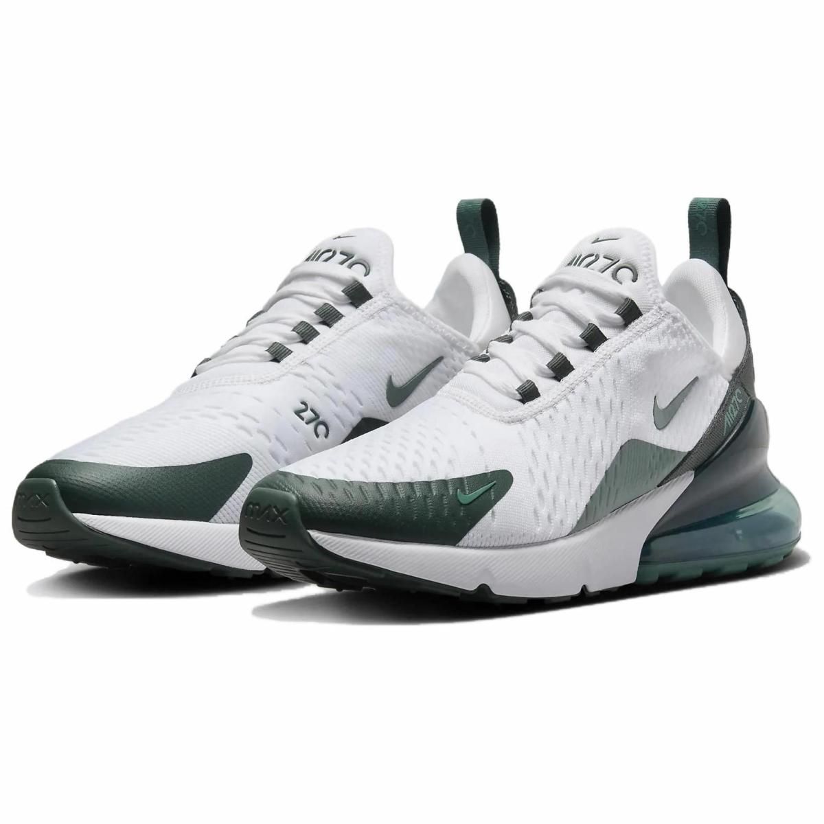 Женские кроссовки Nike Air Max 270 White/Green