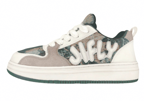 Кроссовки Jifffly Vintage Floral Green