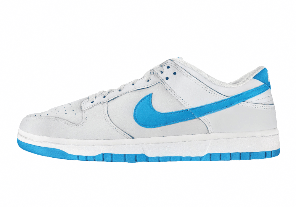 Кроссовки Nike Dunk Low Pure Platinum Blue Lightning
