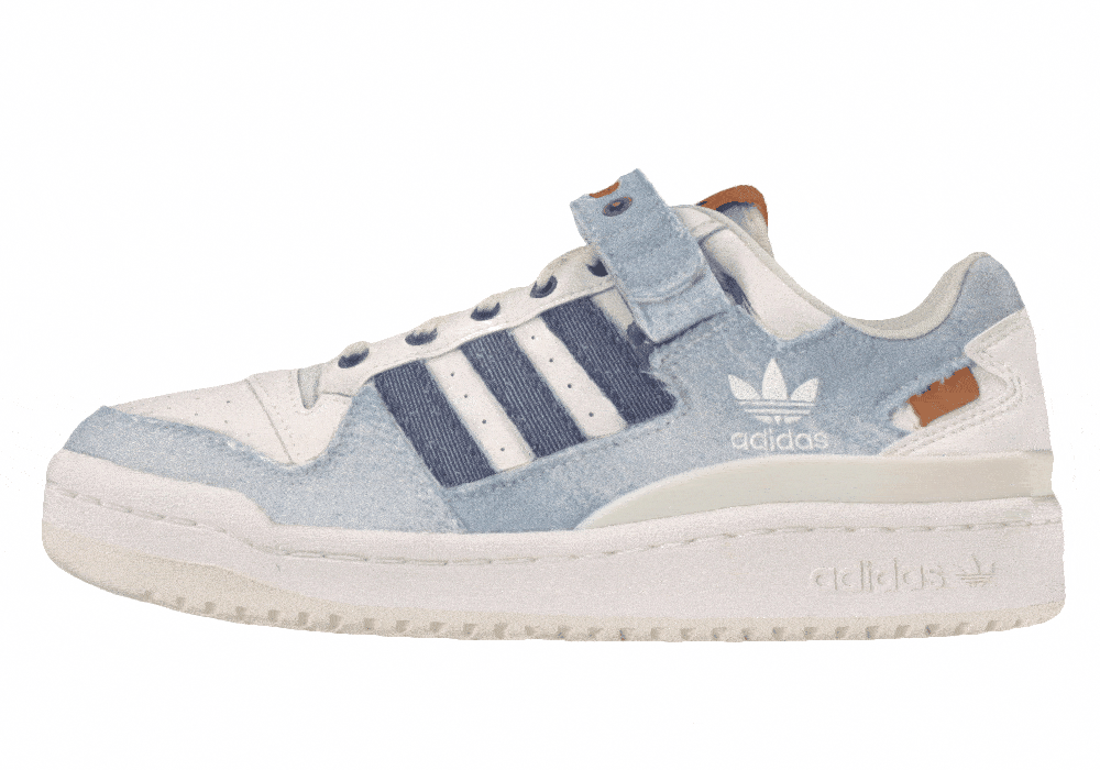 Кроссовки Adidas Originals Forum Low Denim Blue