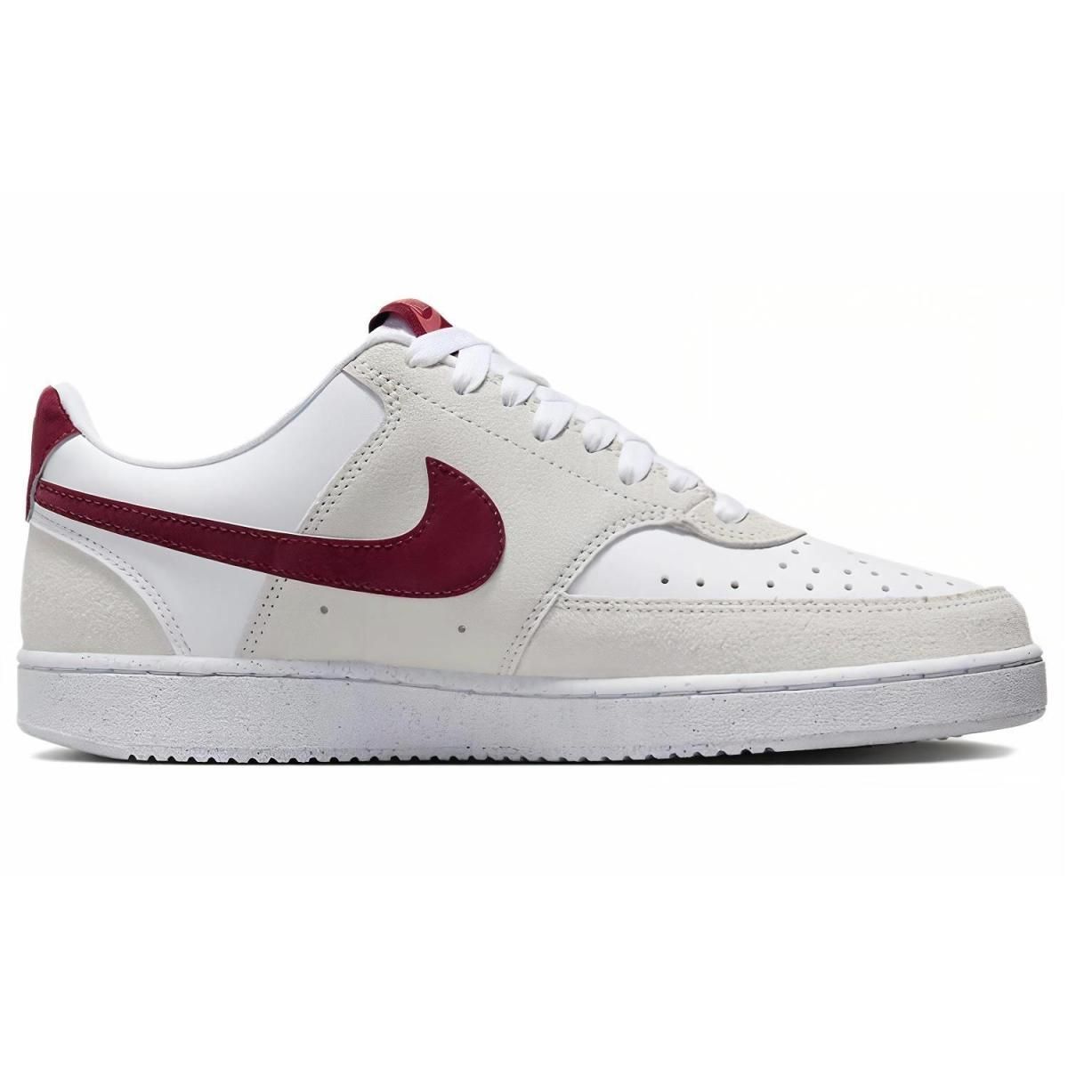 Женские кроссовки Nike Court Vision LO White/Burgundy
