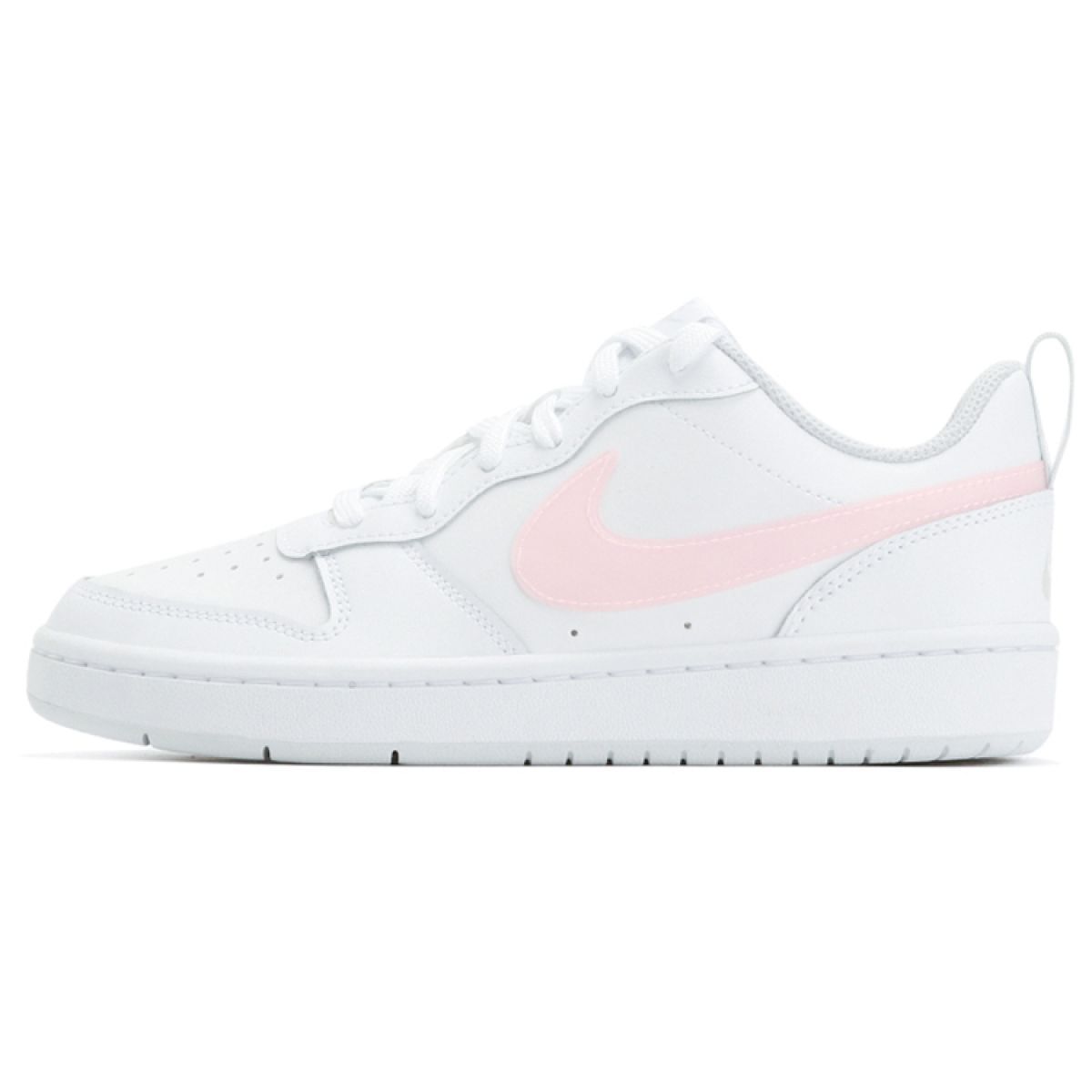 Подростковые Nike Court Borough Low White/Pink/Blue GS