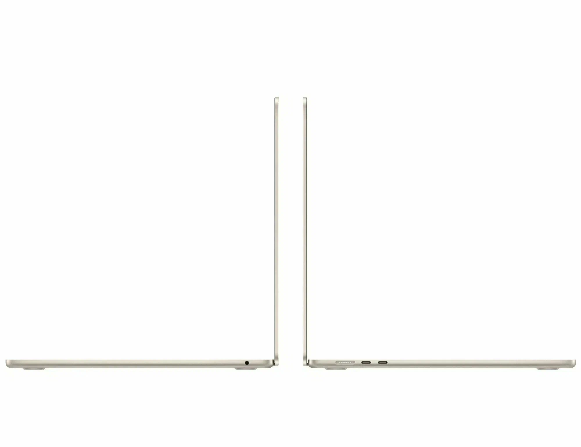 15.3" Ноутбук Apple MacBook Air 15 M4 (2025) 16 GB RAM/512 GB SSD, 10 CPU/10 GPU, Starlight, английская клавиатура