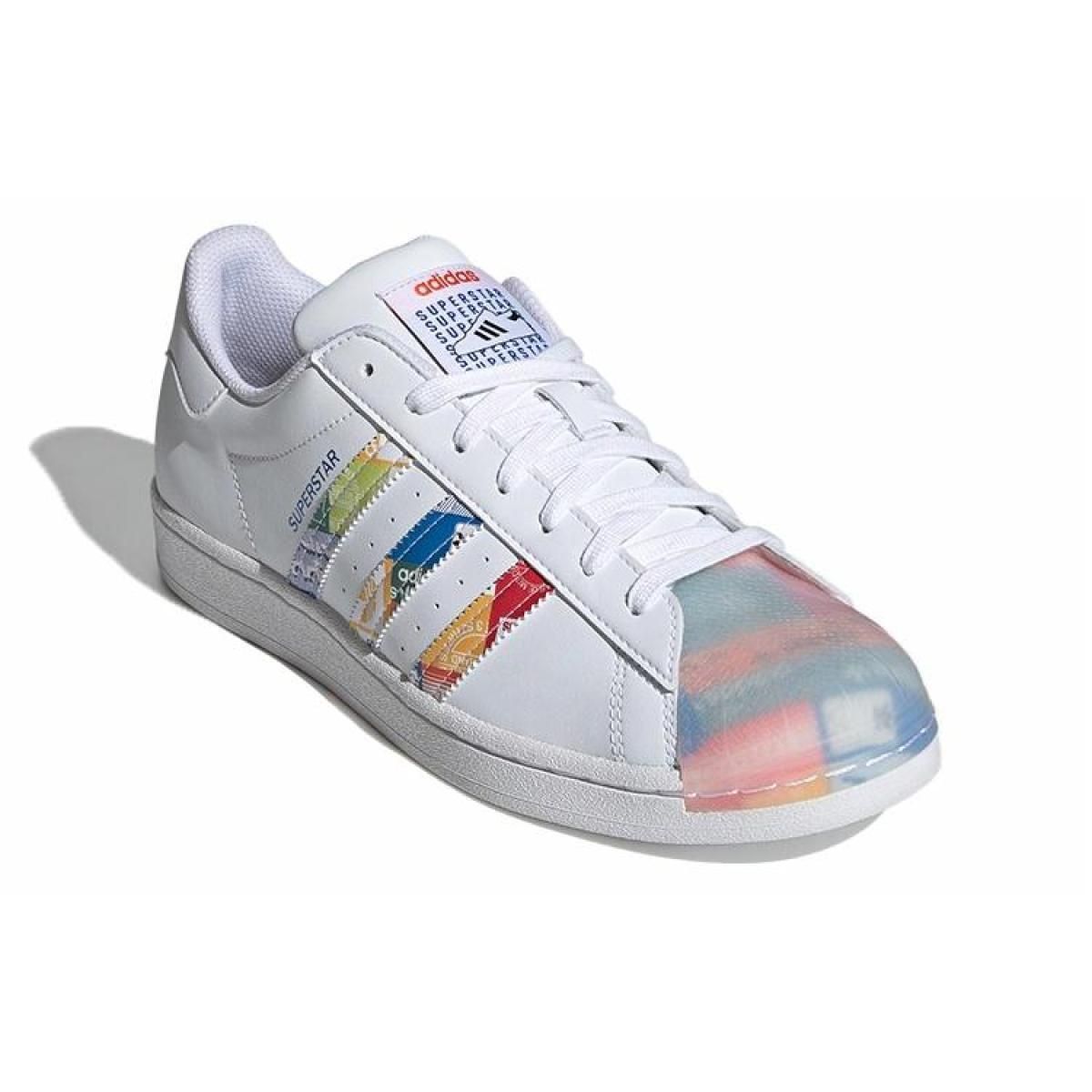 Кеды Adidas Originals Superstar White/Multy