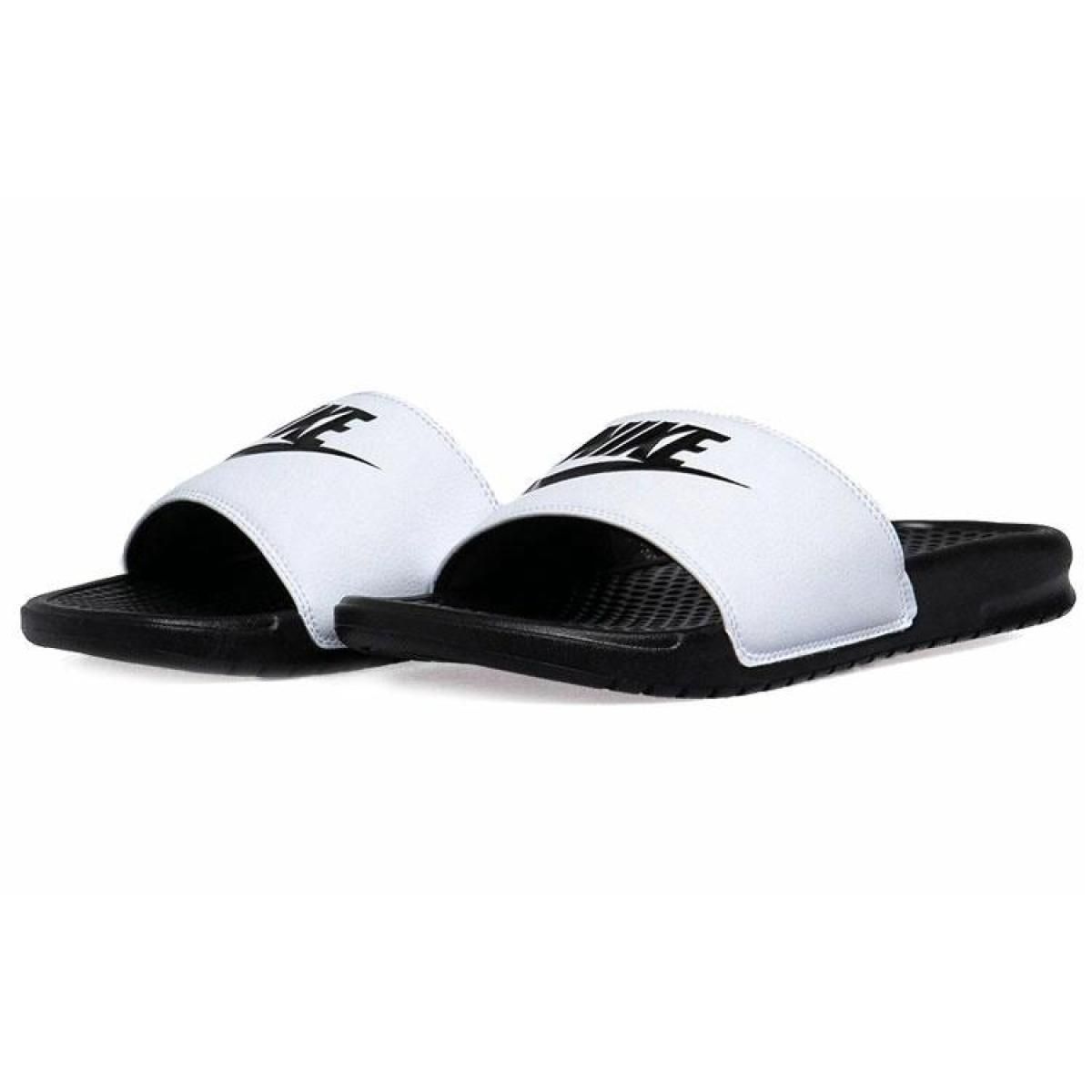 Шлепанцы Nike Benassi JDI Slide Black/White