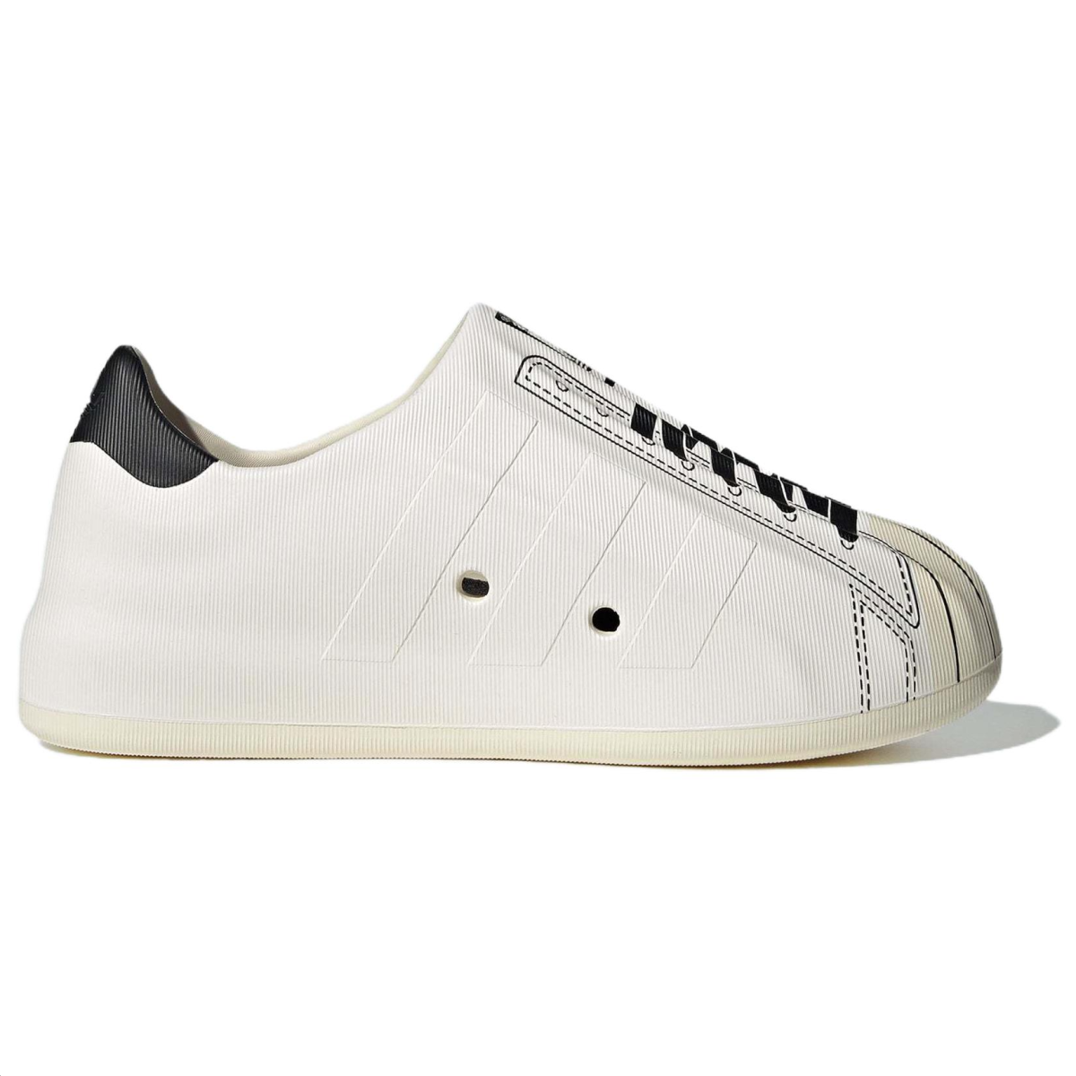 Кроссовки Adidas Originals AdiFOM Superstar White/Black