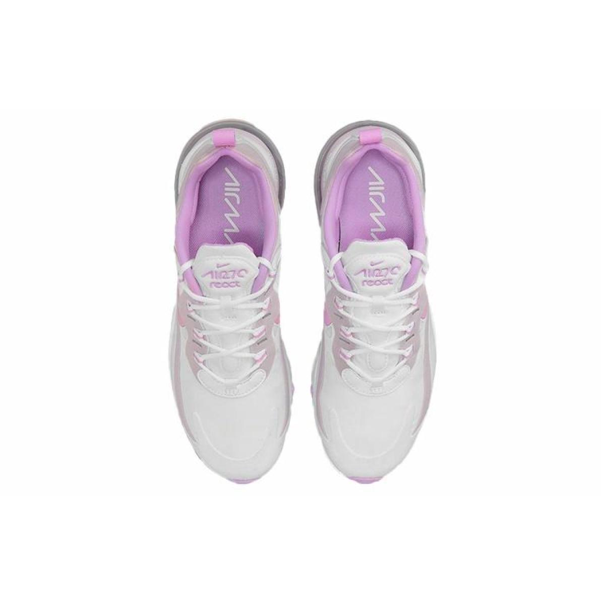 Женские кроссовки Nike Air Max 270 React Beige/Purple