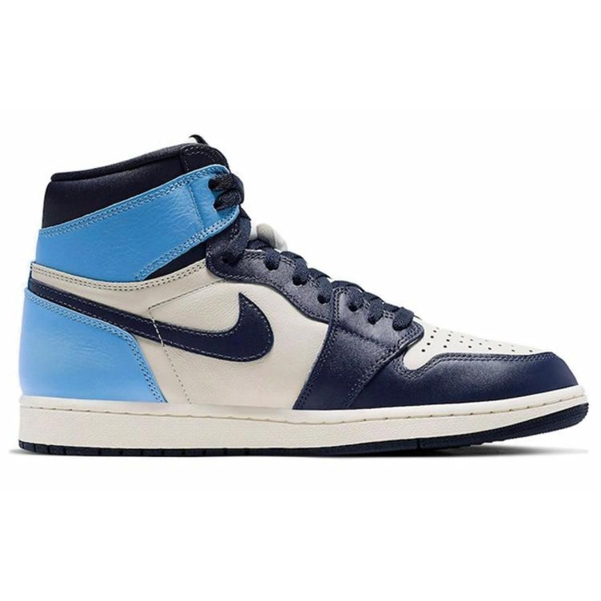 Мужские кроссовки Air Jordan 1 High  "Obsidian"