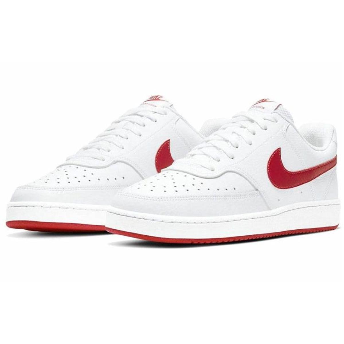 Мужские кеды Nike Court Vision Low White/Red