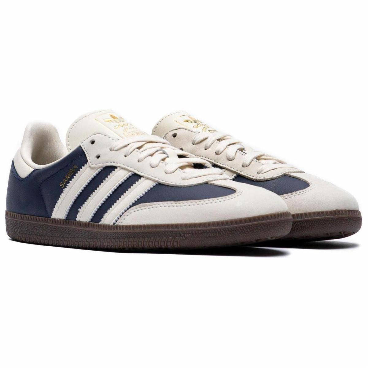Женские кроссовки Adidas Originals Samba OG Night Indigo White/Blue