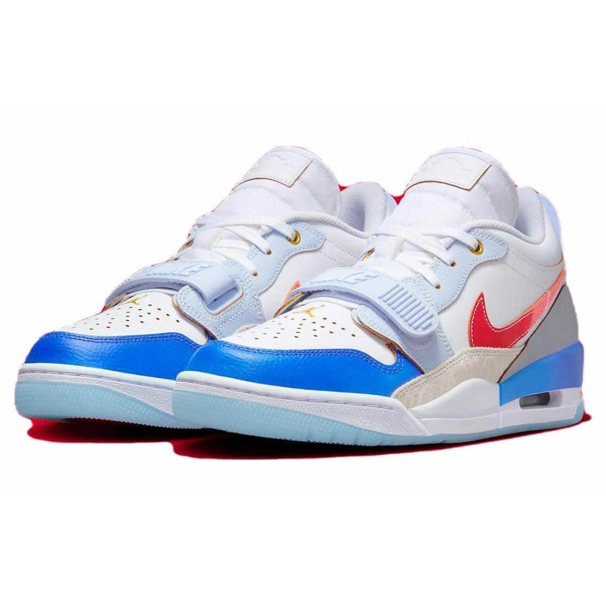 Мужские кроссовки Air Jordan Legacy 312 Low "White Game Royal University Red" White/Red/Blue
