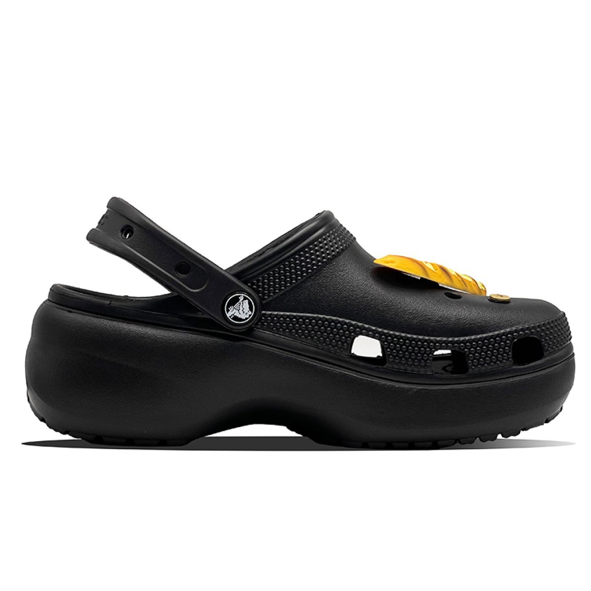 Женские Crocs Classic Platform Clog 4 cm Black