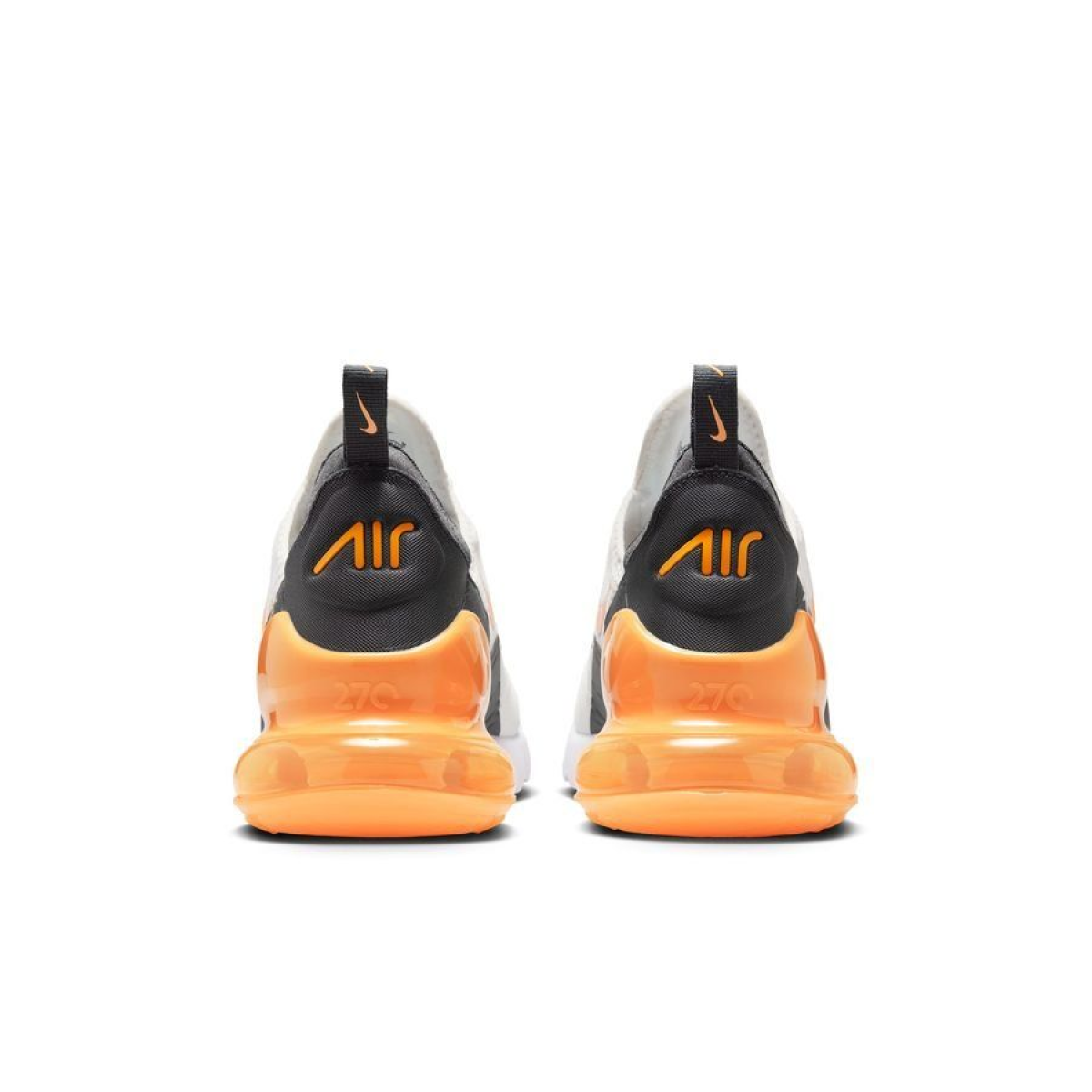 Мужские кроссовки Nike Air Max 270 White/Black/Orange