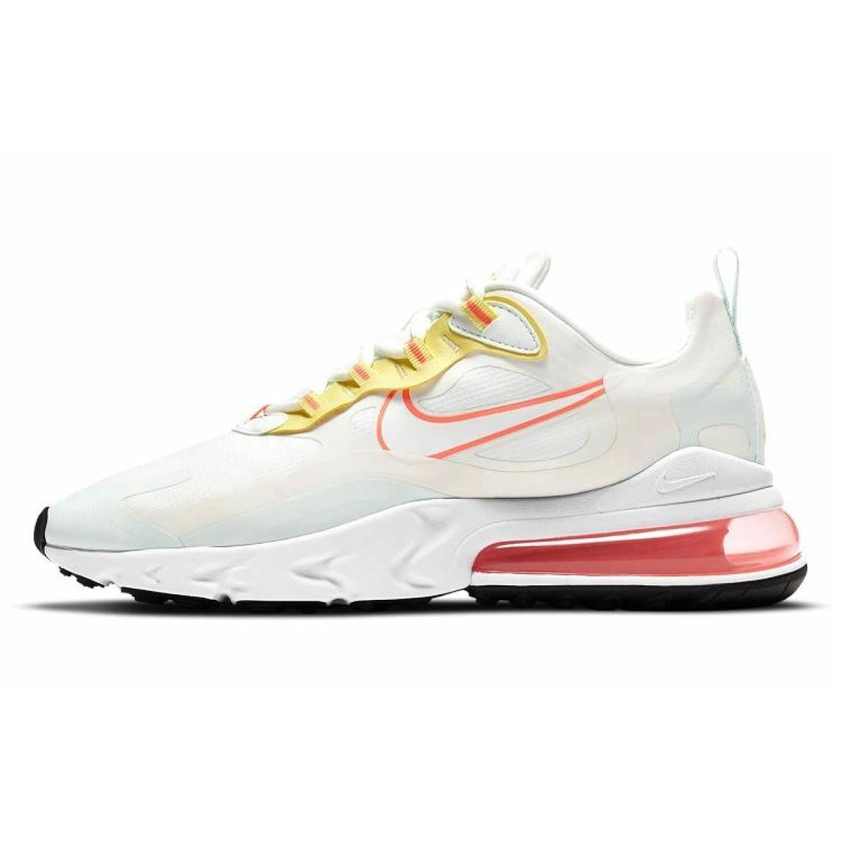 Женские кроссовки Nike Air Max 270 White/Yellow/Pink