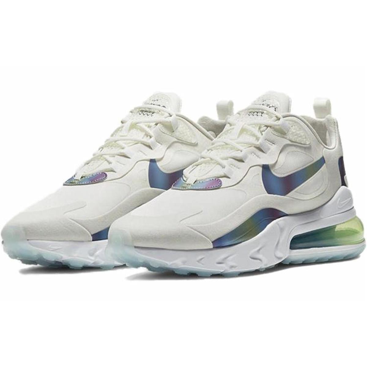 Кроссовки Nike Air Max 270 React Bubble Pack White/Green