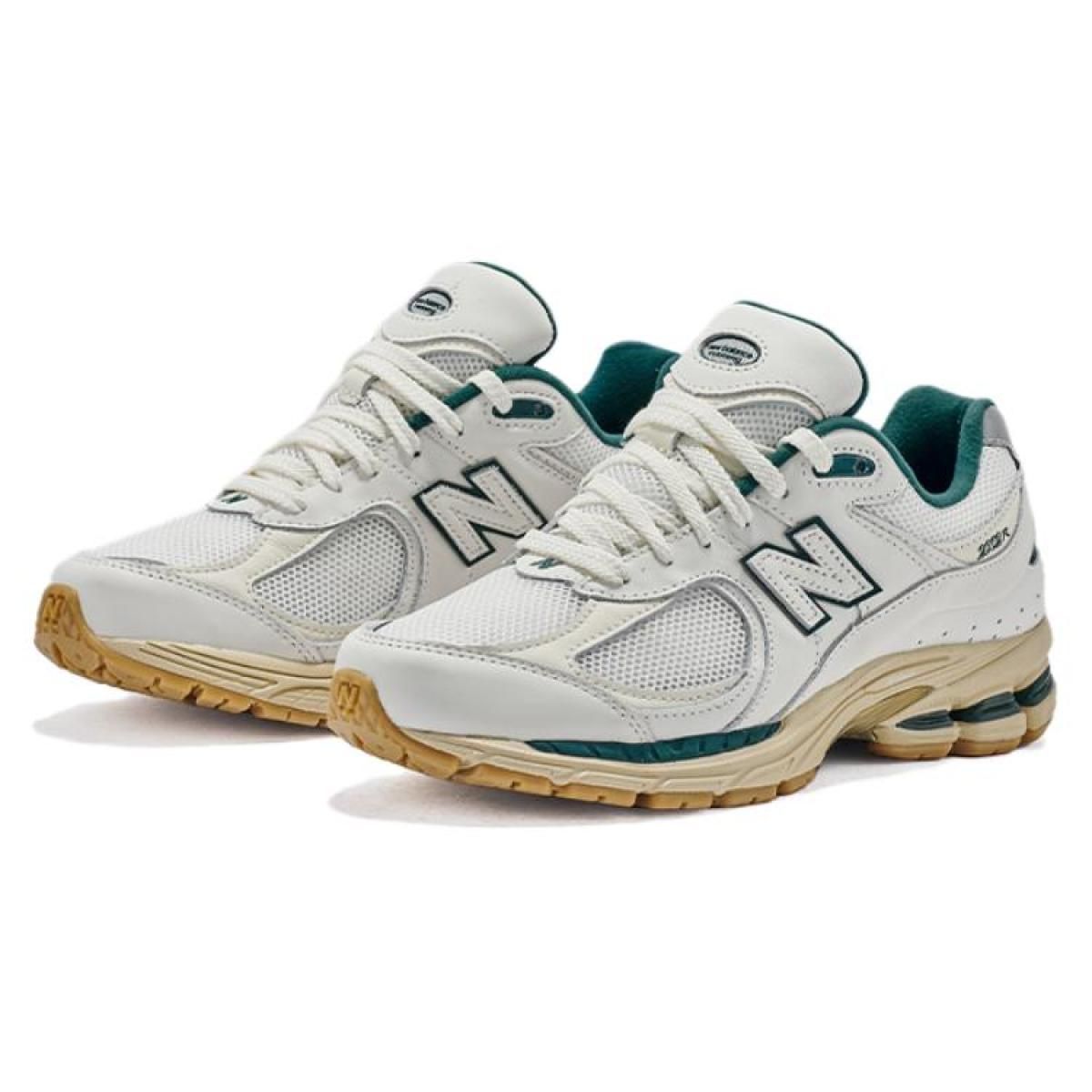 Кроссовки New Balance 2002R White/Green