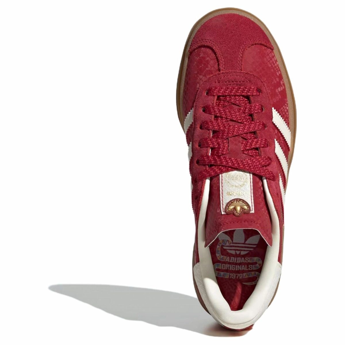 Женские кроссовки Adidas Originals Gazelle CNY Red/White