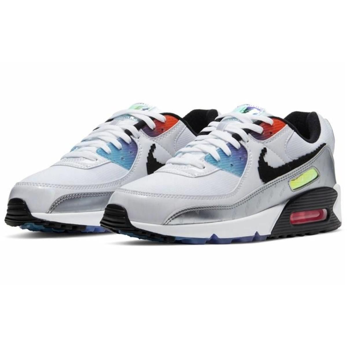 Мужские кроссовки Nike Air Max 90 Good Game White/Blue/Red