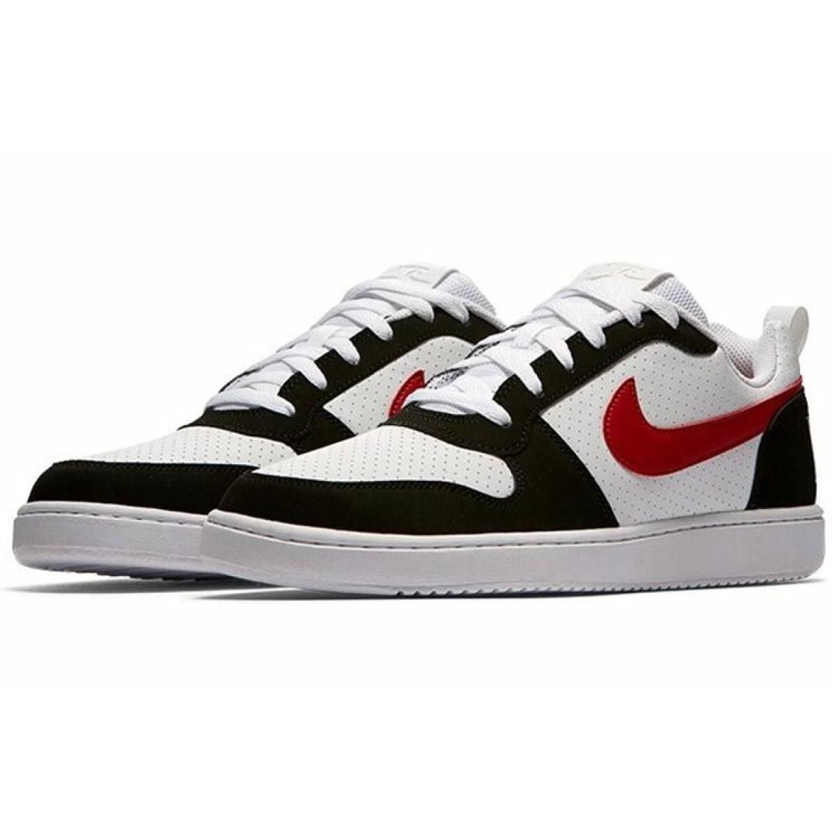 Мужские кроссовки Nike Court Borough Low White/Black/Red