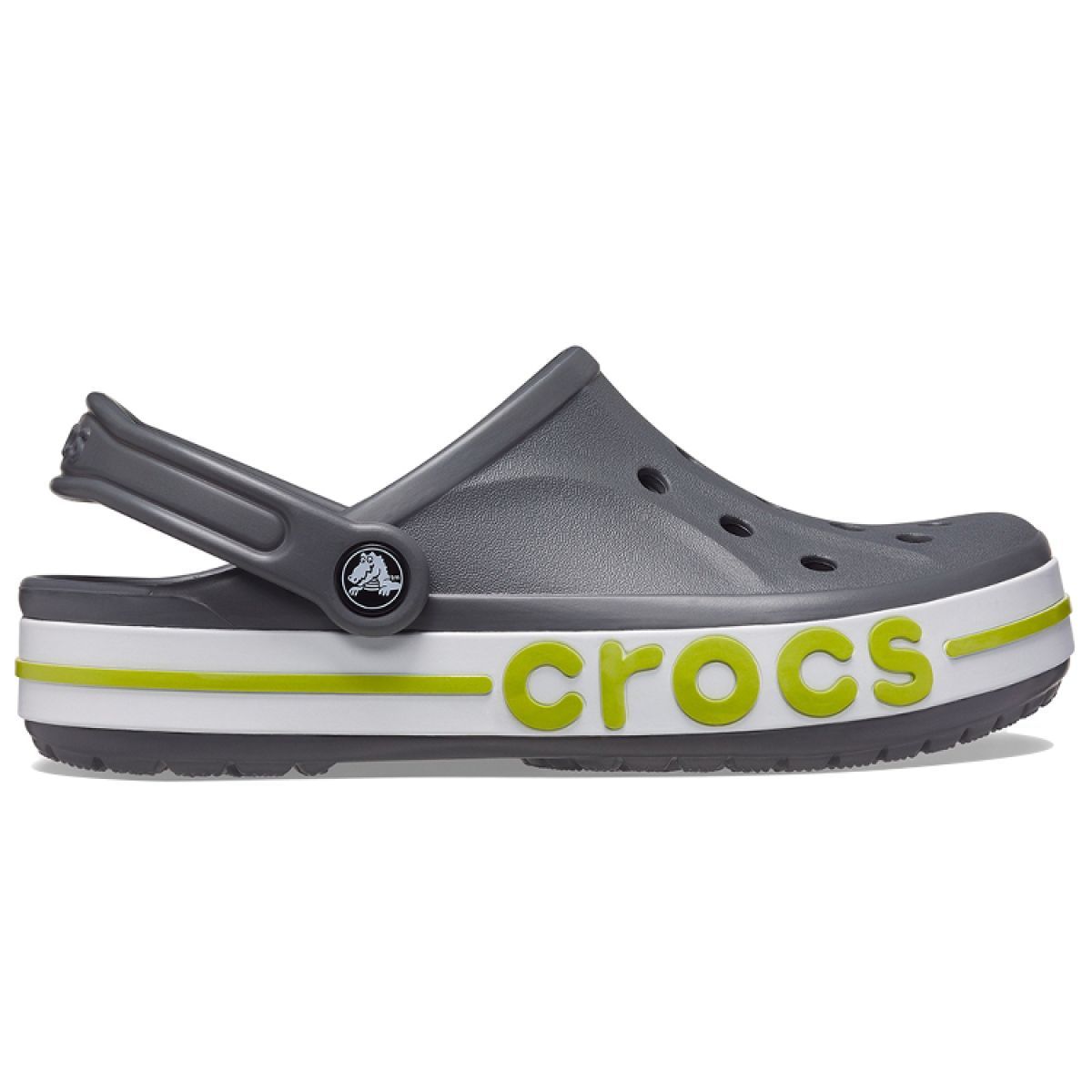 Сабо Crocs Bayaband Clog 3-5 cm Gray