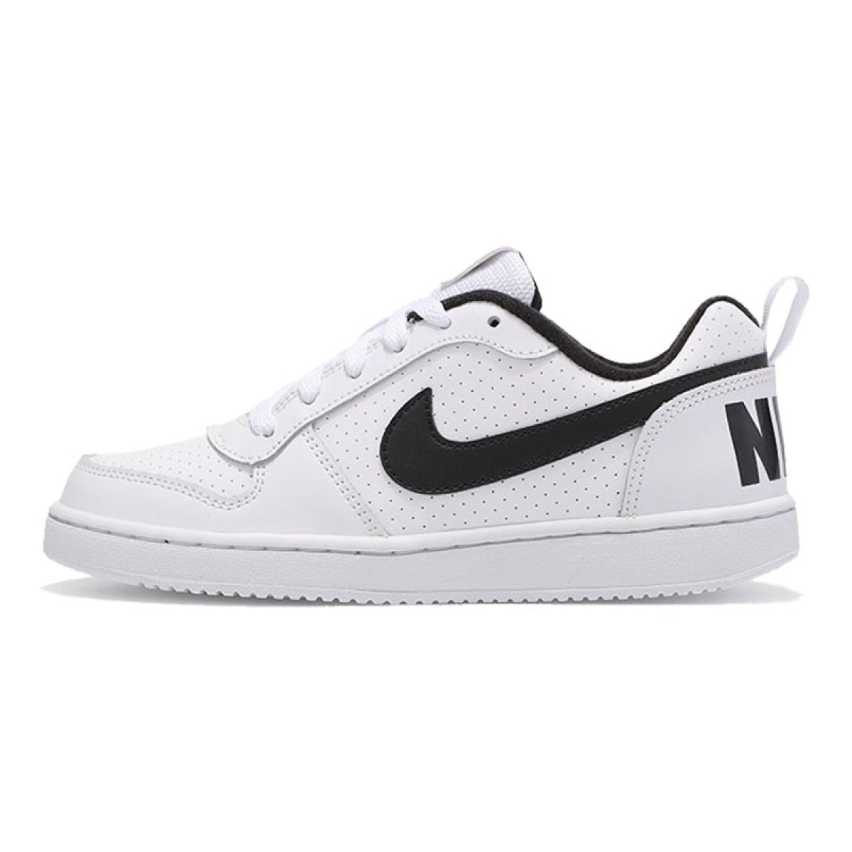 Подростковые кроссовки Nike Court Borough Low "Summit White Black" GS