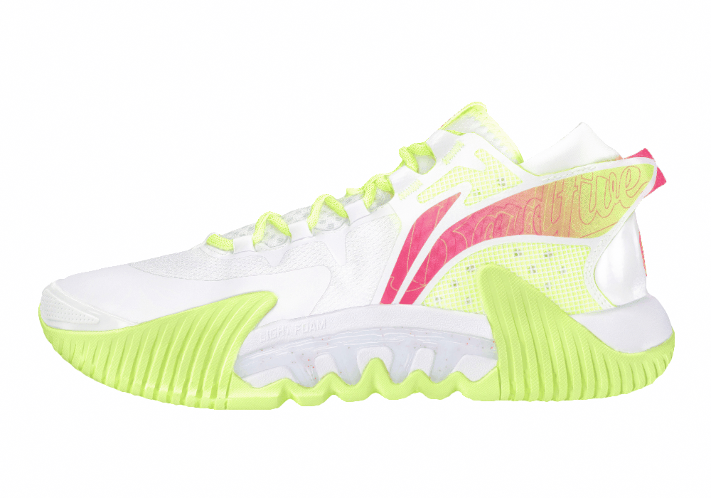 Кроссовки LiNing Badfive 2 White/Yellow/Green
