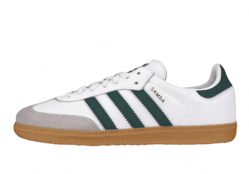 Кроссовки Adidas Originals Samba Og White/Green/Grey