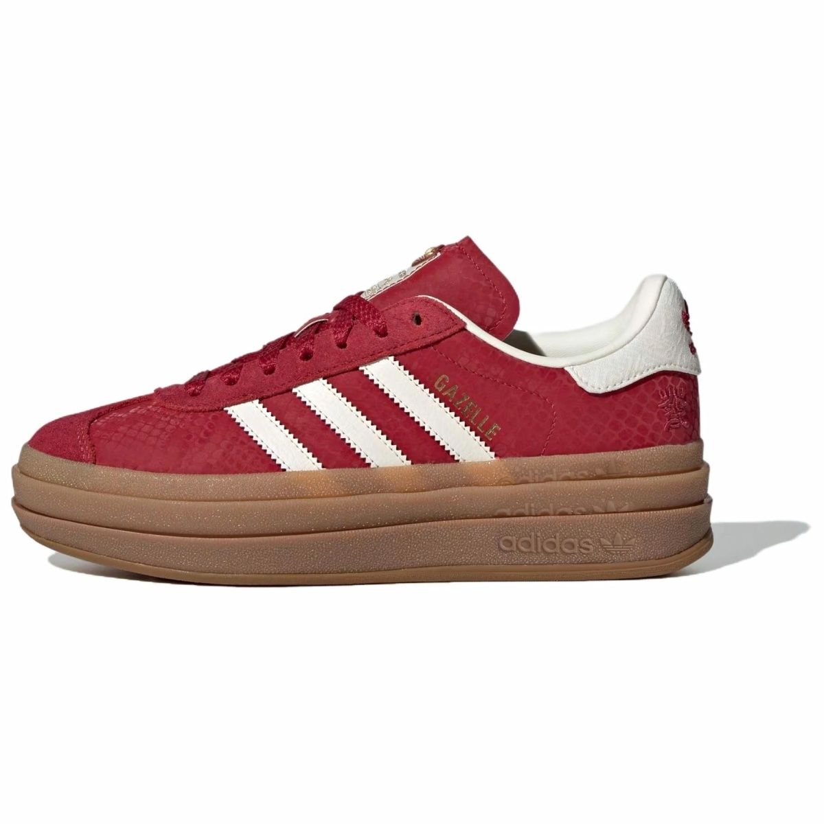 Женские кроссовки Adidas Originals Gazelle CNY Red/White