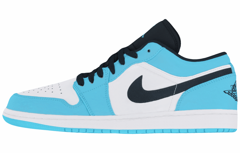 Мужские кроссовки Air Jordan 1 Low "UNC"