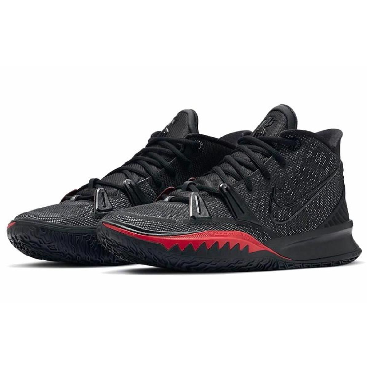 Мужские кроссовки Nike Kyrie 7 EP Bred Mid Black/Red