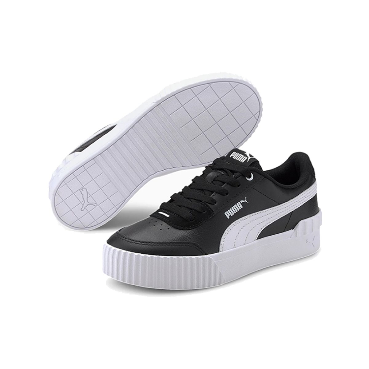 Женские кеды Puma Carina Lift White/Black