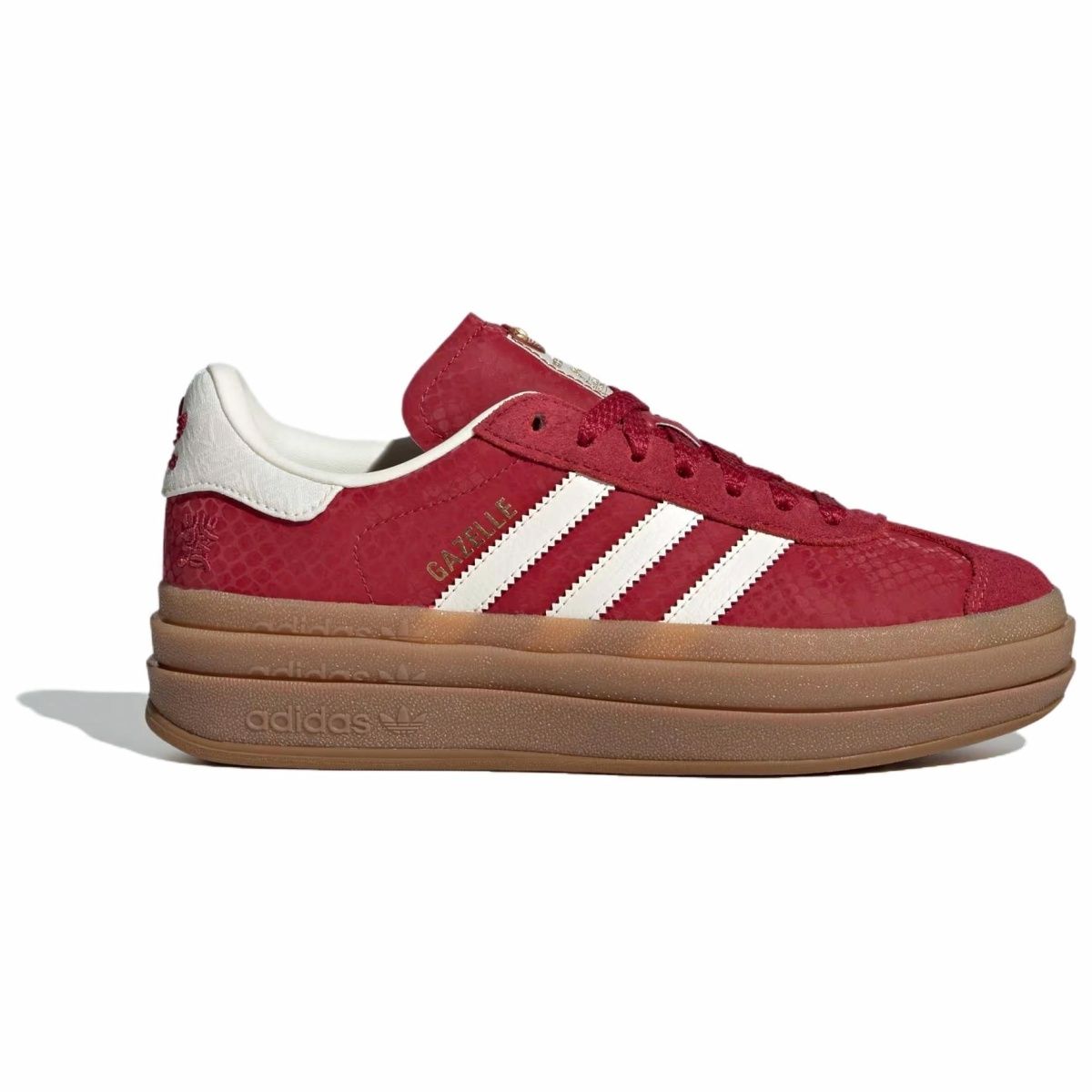 Женские кроссовки Adidas Originals Gazelle CNY Red/White