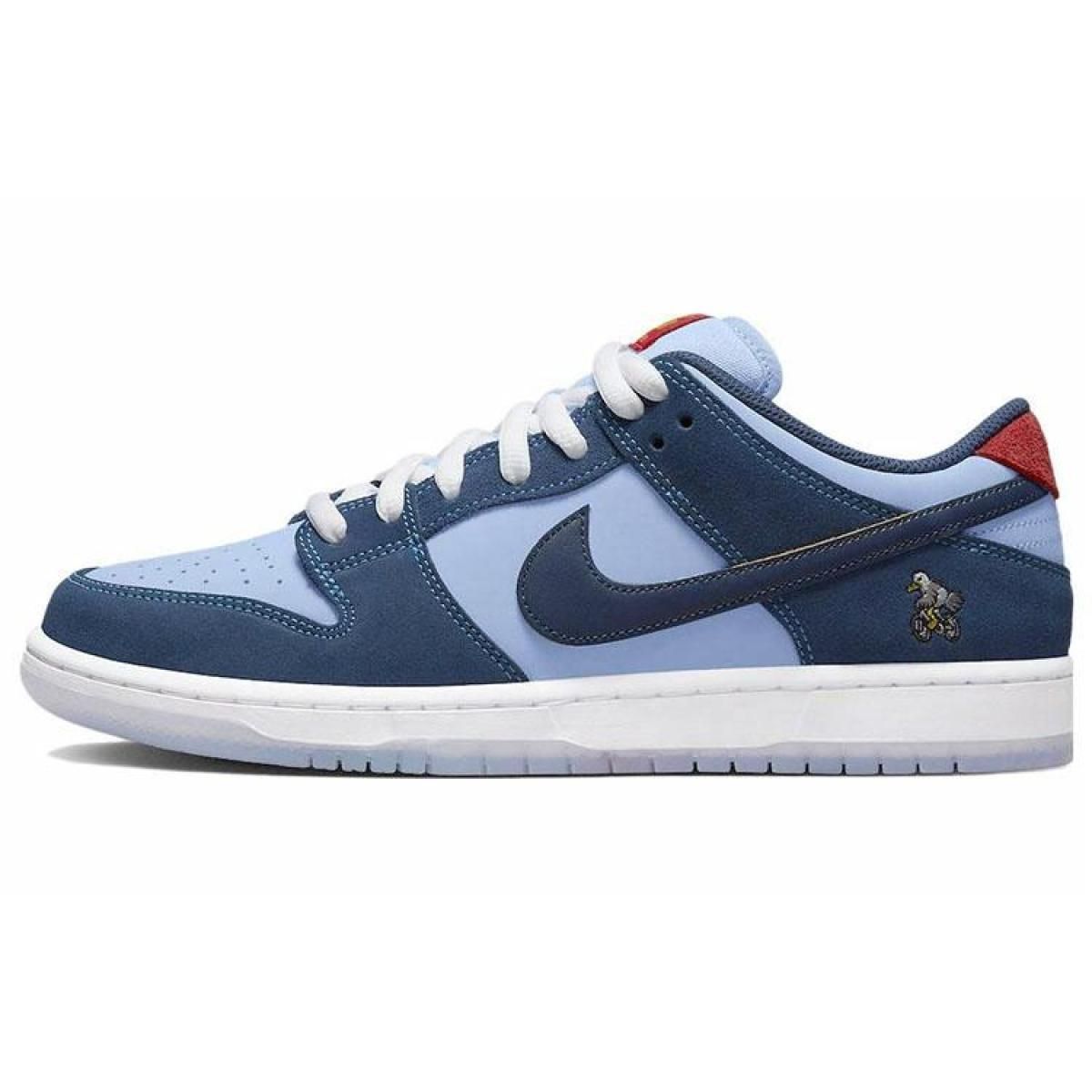 Кроссовки Why So Sad? x Nike Dunk Low Blue