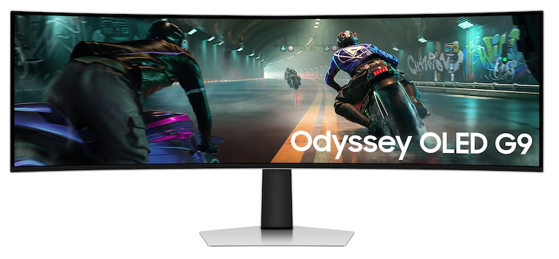 49" Монитор Samsung S49DG912SC, 5120*1440, 144 Гц, OLED, White