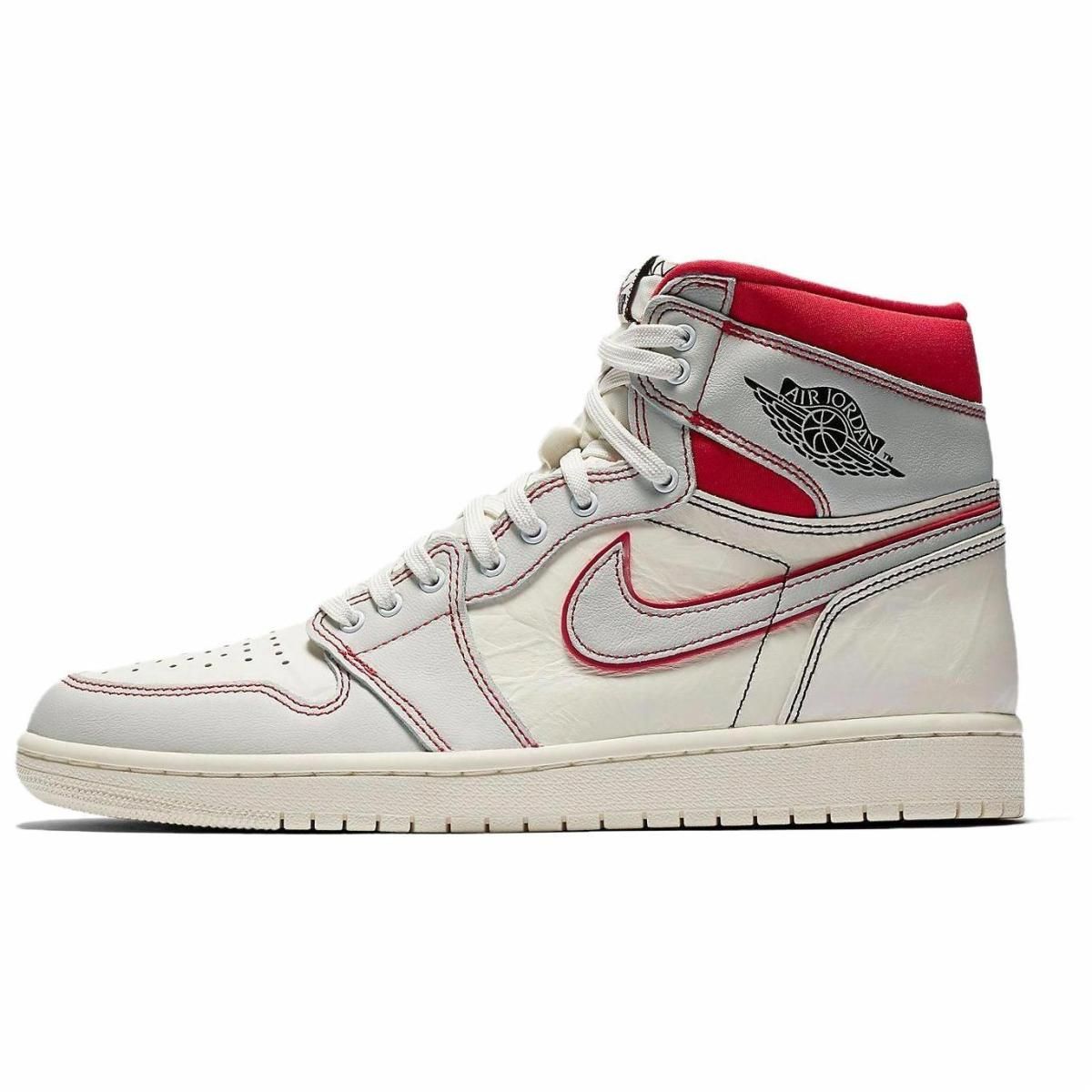 Кроссовки Jordan 1 Retro High "Phantom Gym Red"