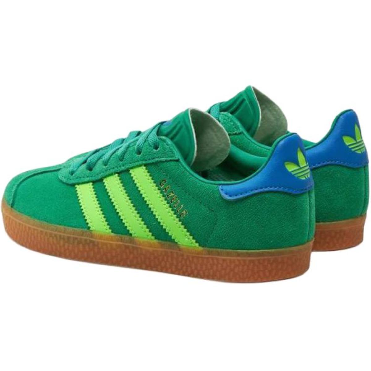Подростковые кроссовки Adidas Originals Gazelle Green GS