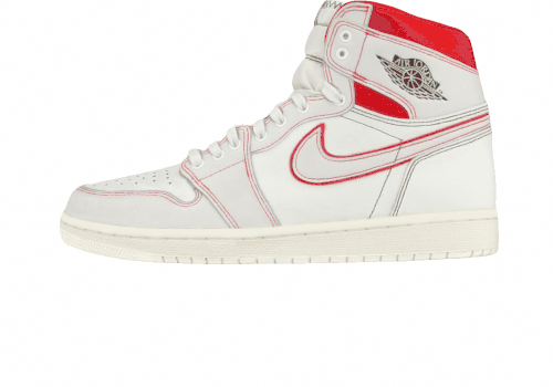 Кроссовки Jordan 1 Retro High "Phantom Gym Red"