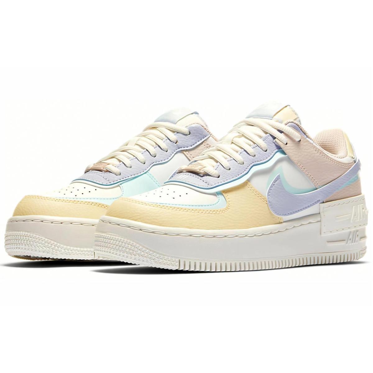 Женские кроссовки Nike Air Force 1 Low Shadow White Glacier/Blue Ghost