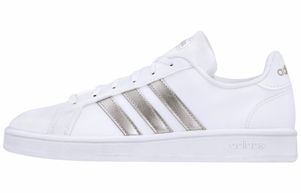 Женские кроссовки Adidas originals GRAND COURT Silver/White