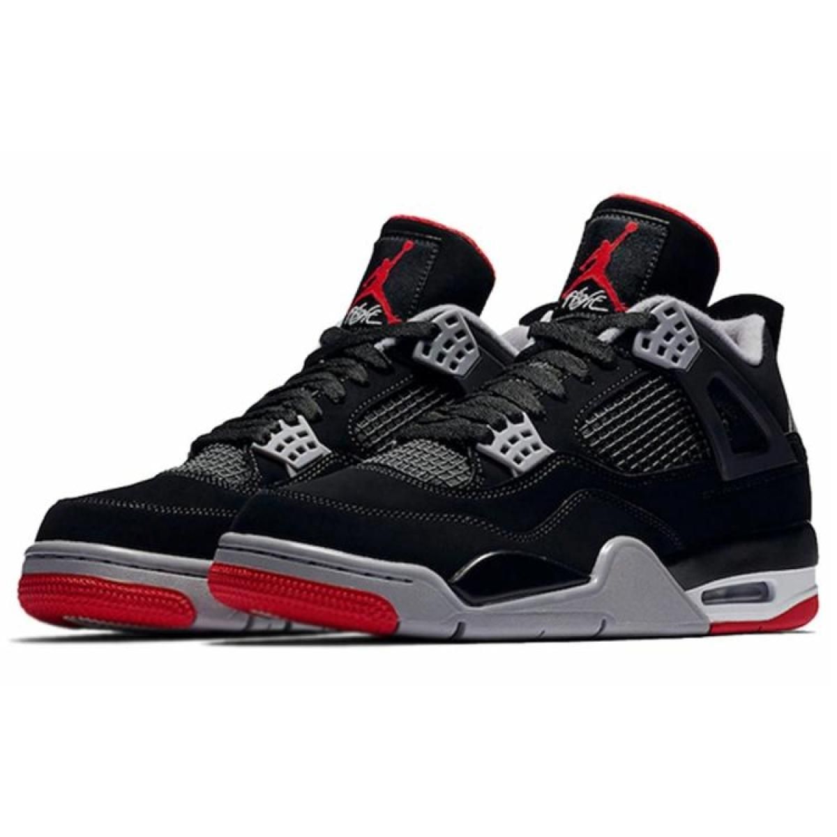 Кроссовки Jordan 4 Retro Mid "Bred"