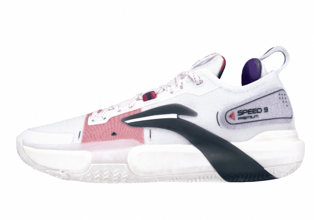 Мужские кроссовки LiNing Speed 9 Premium White/Violet