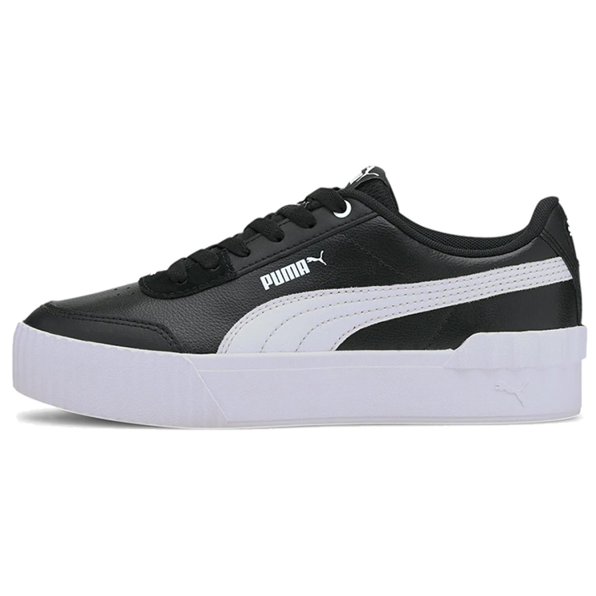 Женские кеды Puma Carina Lift White/Black