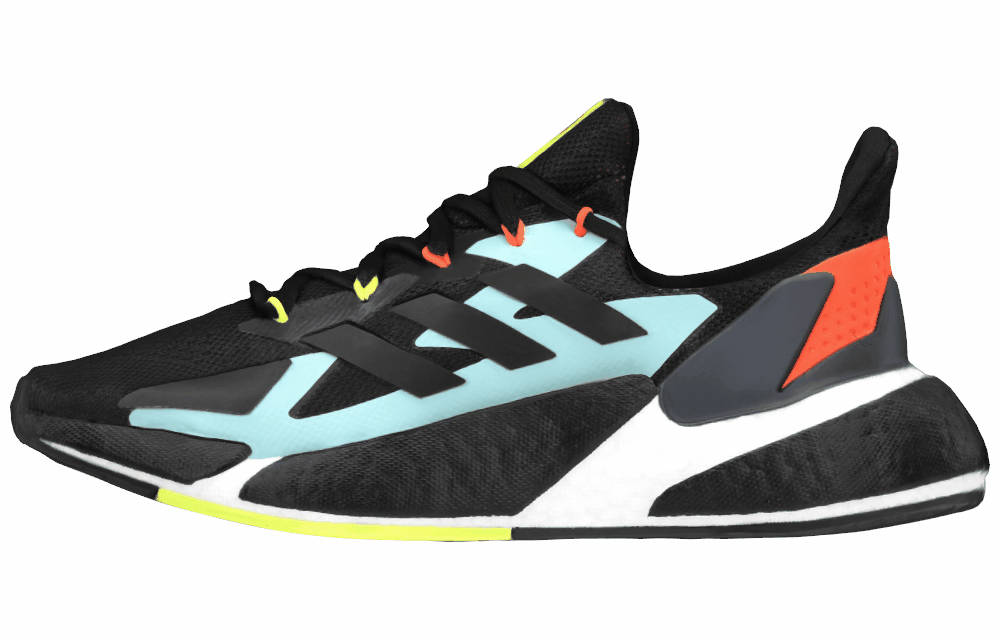 Мужские кроссовки Adidas X9000l4 Running White/Black/Light Blue