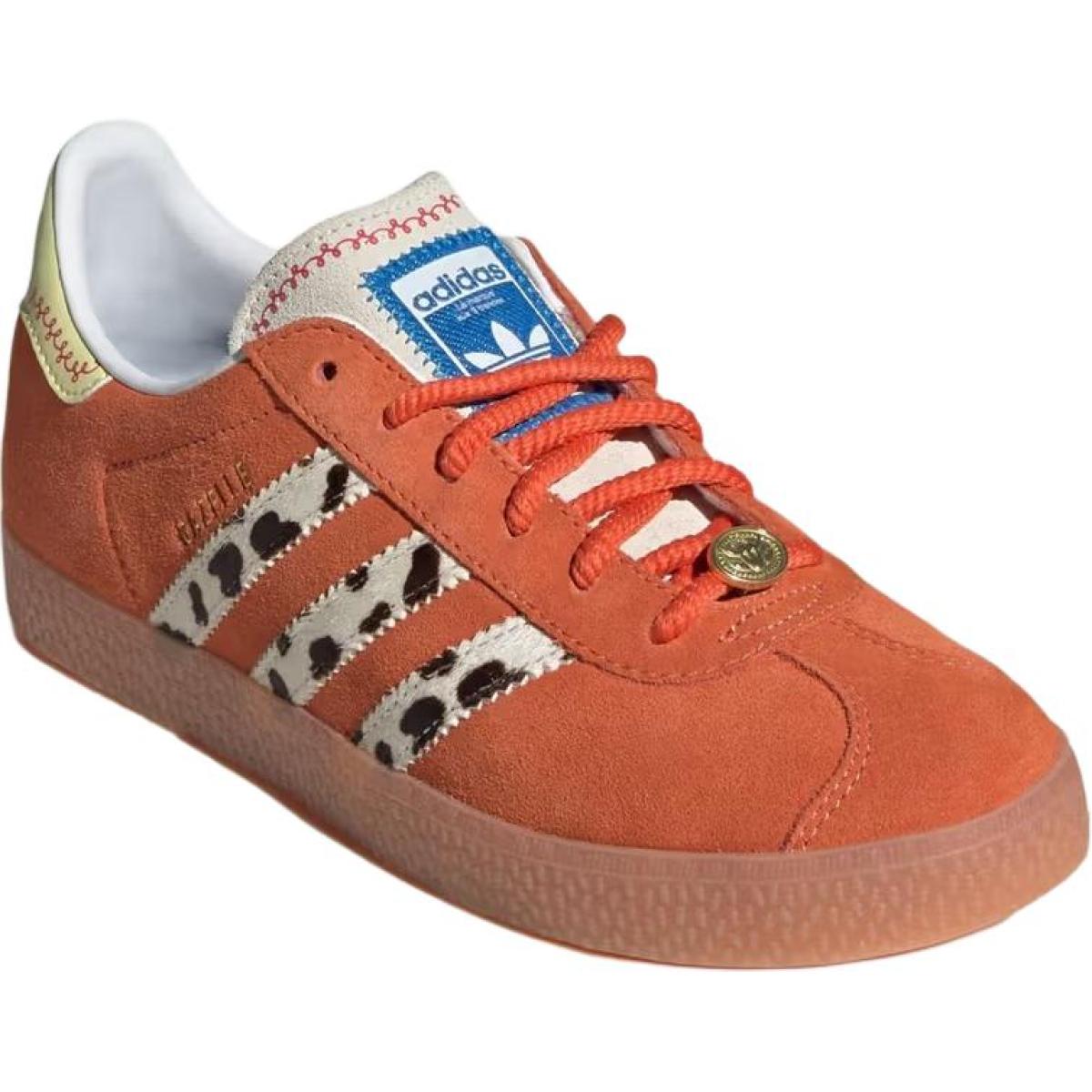 Подростковые кроссовки Adidas Originals Gazelle Jessie Orange GS