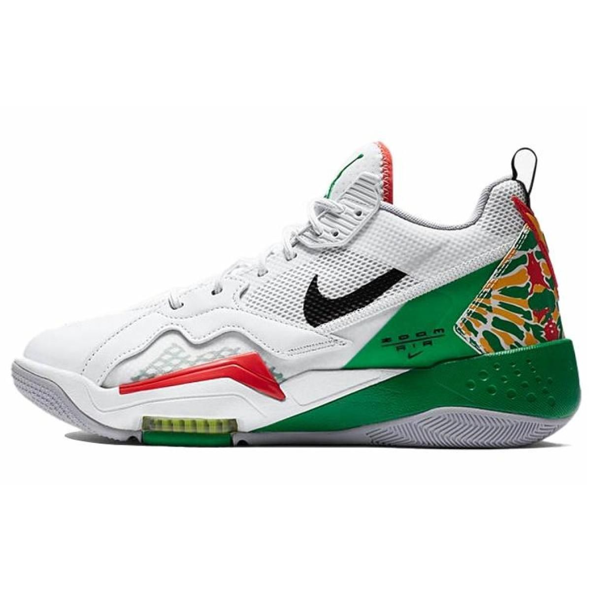 Мужские кроссовки Air Jordan Zoom 92 White/Black/Green