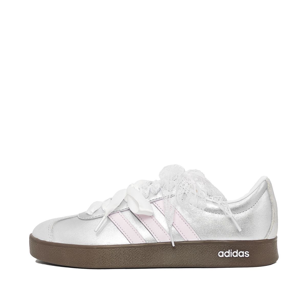 Кроссовки Adidas Originals VL Court 2.0 Silver/Pink
