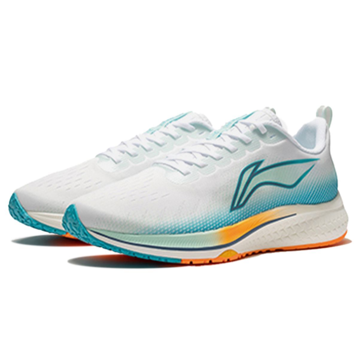 Кроссовки LiNing Red Hare 5 White/Light Aqua Blue